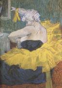 Henri de toulouse-lautrec The Clowness Cha-U-Kao (mk09) USA oil painting artist